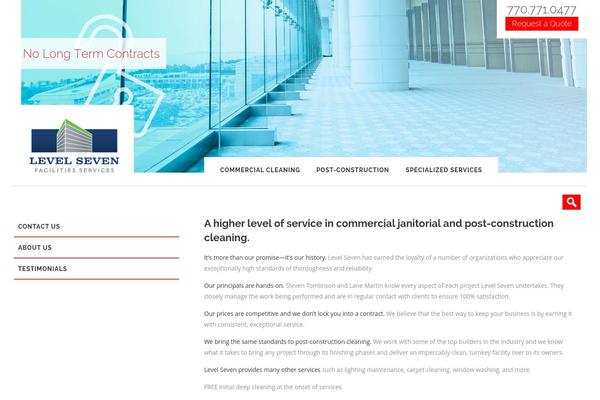 Thine theme site design template sample