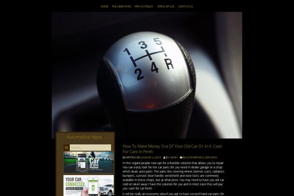 Site using WP News feed widget plugin
