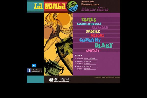 Labomba theme site design template sample