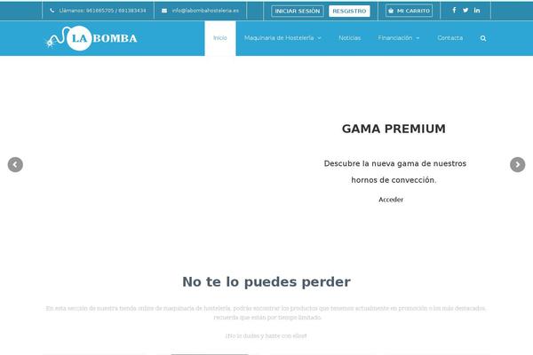 Labomba theme site design template sample