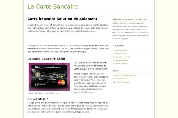la-carte-bancaire.fr site used NatureSpace