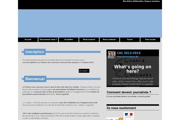 la-chance-aux-concours.org site used Creationtheme