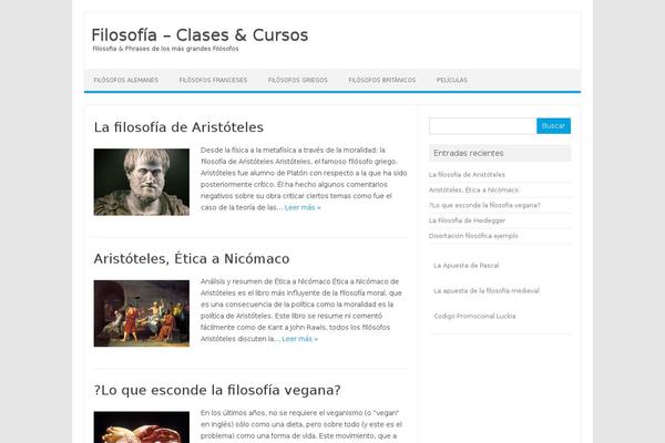 Iconic One theme site design template sample