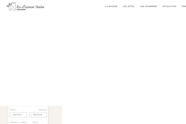 Alloggio theme site design template sample