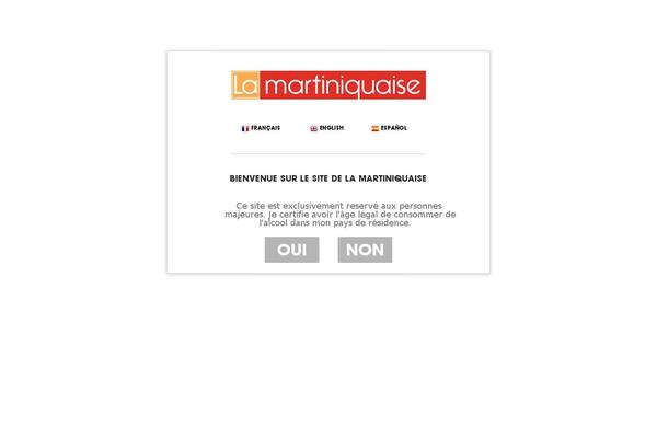 la-martiniquaise.com site used Martiniquaise