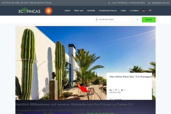 Site using WPFront Scroll Top plugin