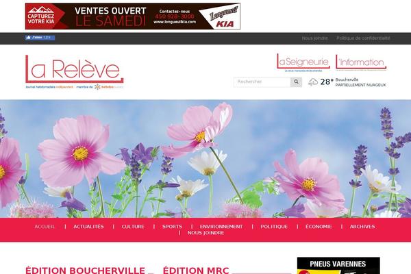 la-seigneurie.qc.ca site used Eznewzsite