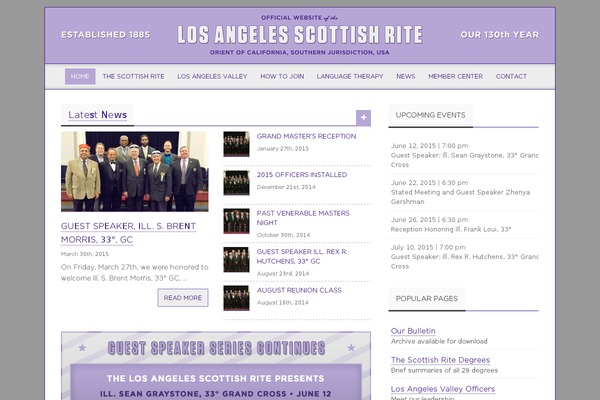 Journal theme site design template sample
