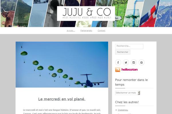 Easy Blog theme site design template sample