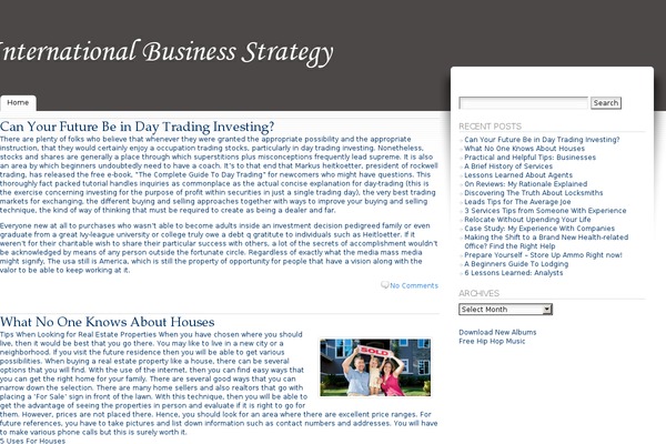 Fusion theme site design template sample