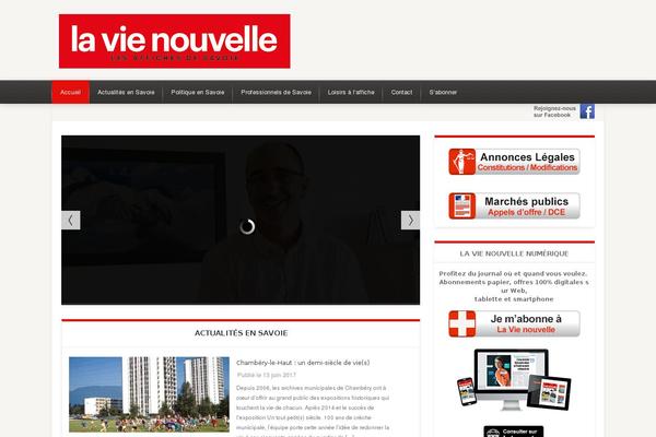 iMag Mag theme site design template sample