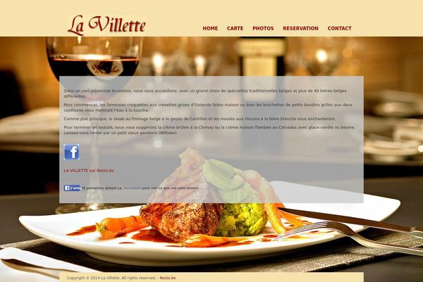 Lezzatos theme site design template sample