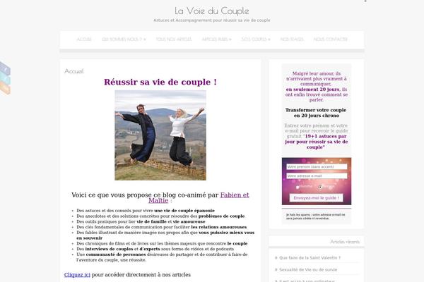 Zenon theme site design template sample