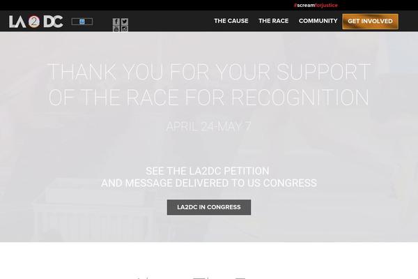 Activism theme site design template sample