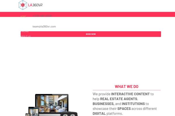 Impreza Child theme site design template sample