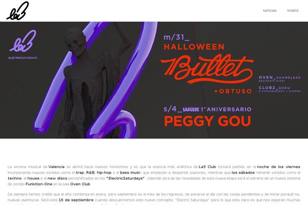 Site using Fooevents-calendar plugin