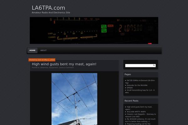 Parament theme site design template sample