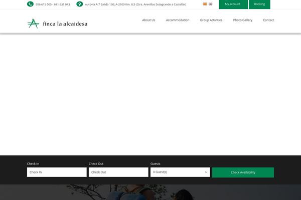 Site using Sohohotel-booking plugin