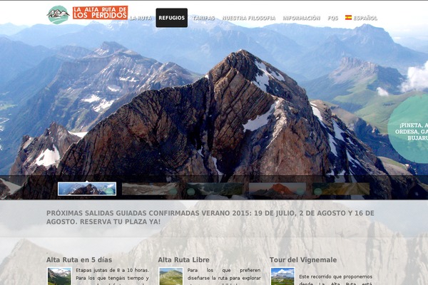 Momento theme site design template sample