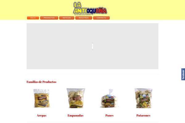 Site using Arscode-social-slider plugin
