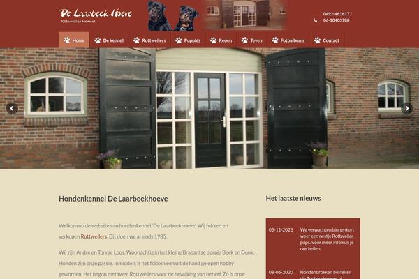 laarbeekhoeve.nl site used Pets-grooming