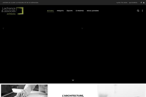Blade theme site design template sample