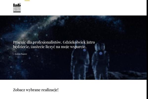 Uncode theme site design template sample