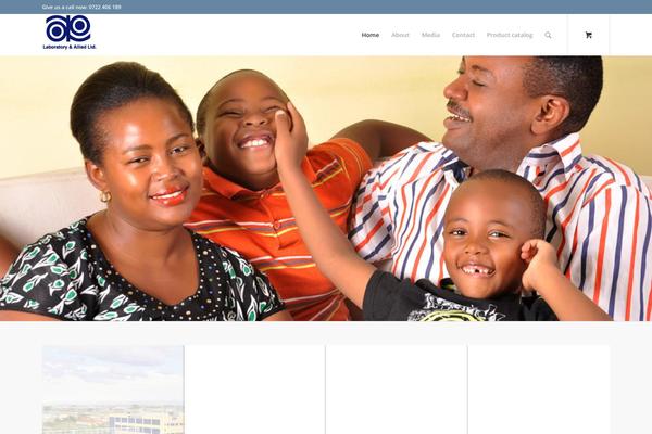 Site using Go_portfolio plugin