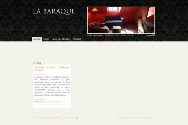 Vintage theme site design template sample