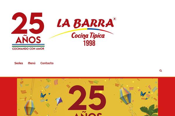 labarrarestaurante.com site used Burgerslap