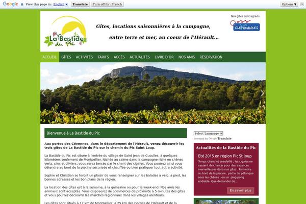 Travelify theme site design template sample