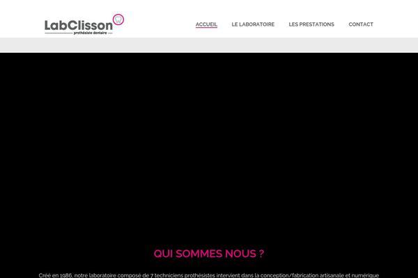 Jupiter theme site design template sample