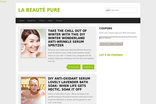 GreenChili theme site design template sample