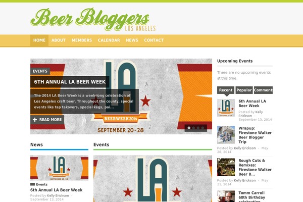 Jono theme site design template sample