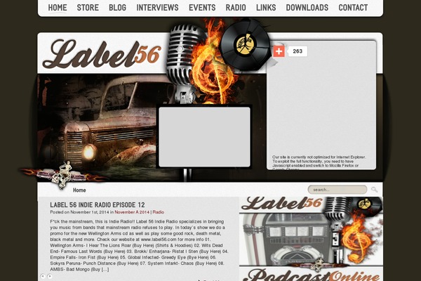 Site using Cufon-fonts plugin