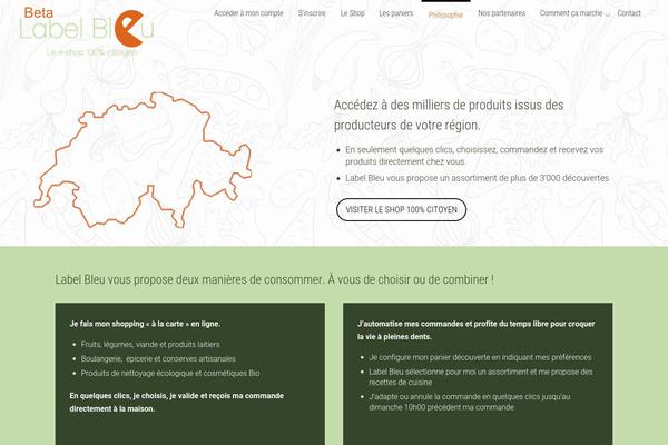 Fullpane theme site design template sample