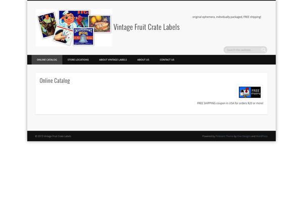 Site using Ecwid Shopping Cart plugin