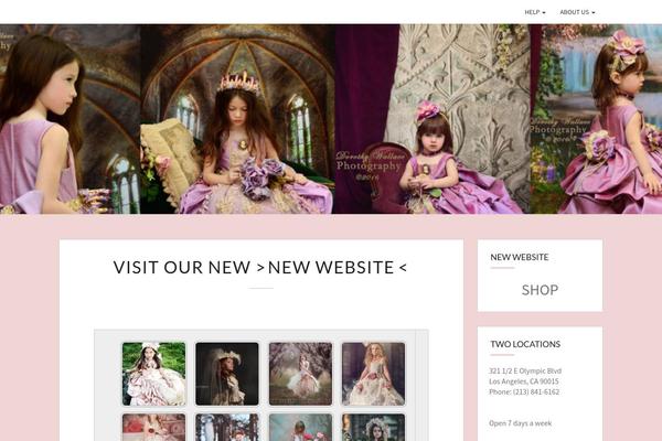 Sugar and Spice theme site design template sample