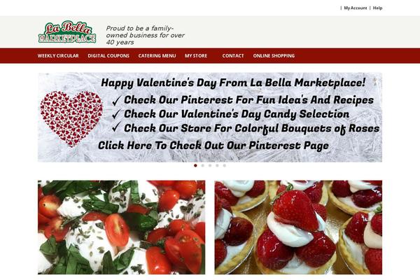 labellamarketplace.com site used La-bella