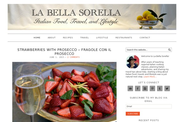Foodie theme site design template sample