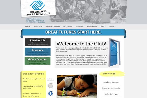 Generatepress-child theme site design template sample