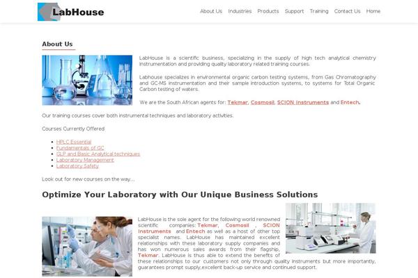 Zerif Lite theme site design template sample