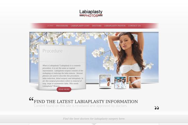 SimplePress theme site design template sample