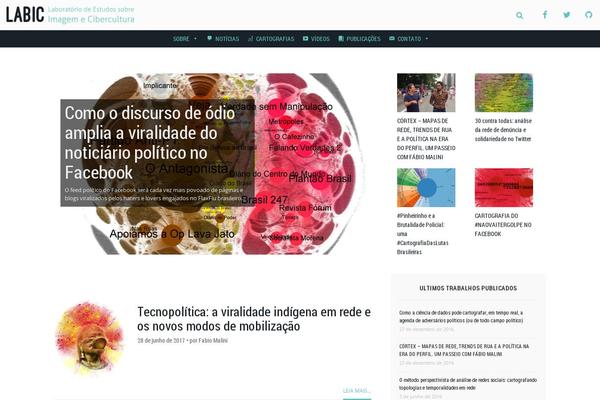 Site using WP Tiles plugin