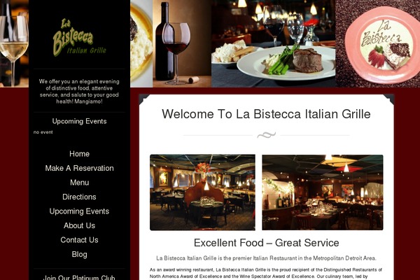 Eatery theme site design template sample