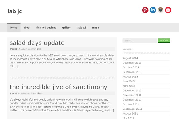 Coller theme site design template sample