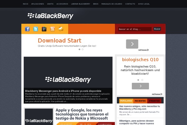 Vulcan2 theme websites examples