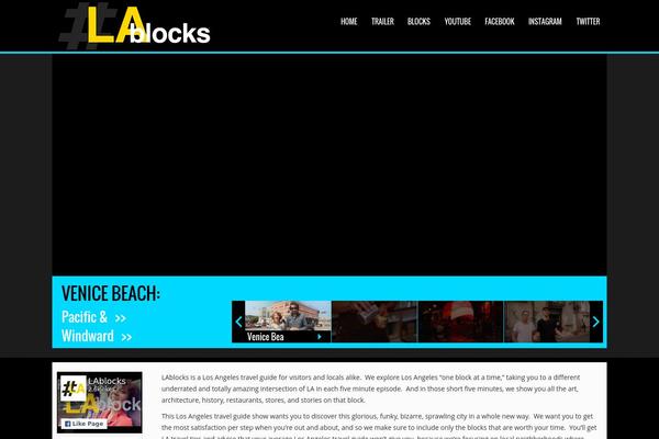 Viduze theme site design template sample