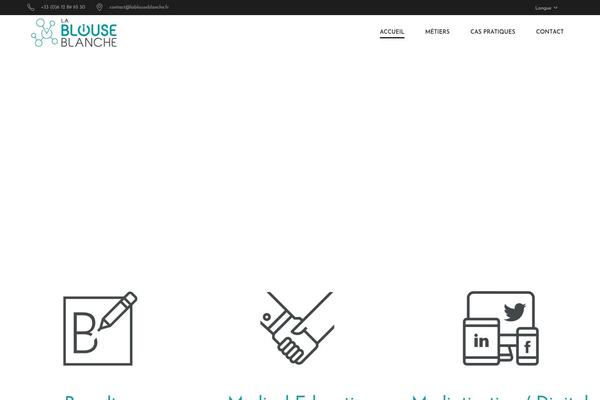lablouseblanche.com site used Aoki