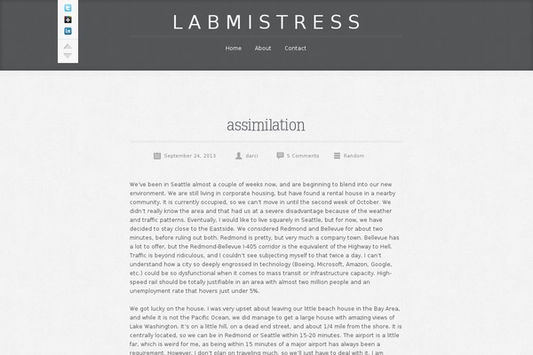 Typo theme site design template sample